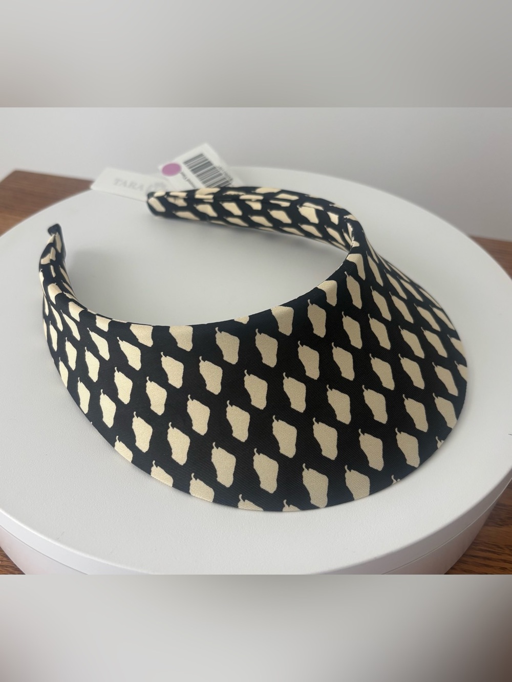 Tara Grinna Print Lyera Covered Visor - Style 501